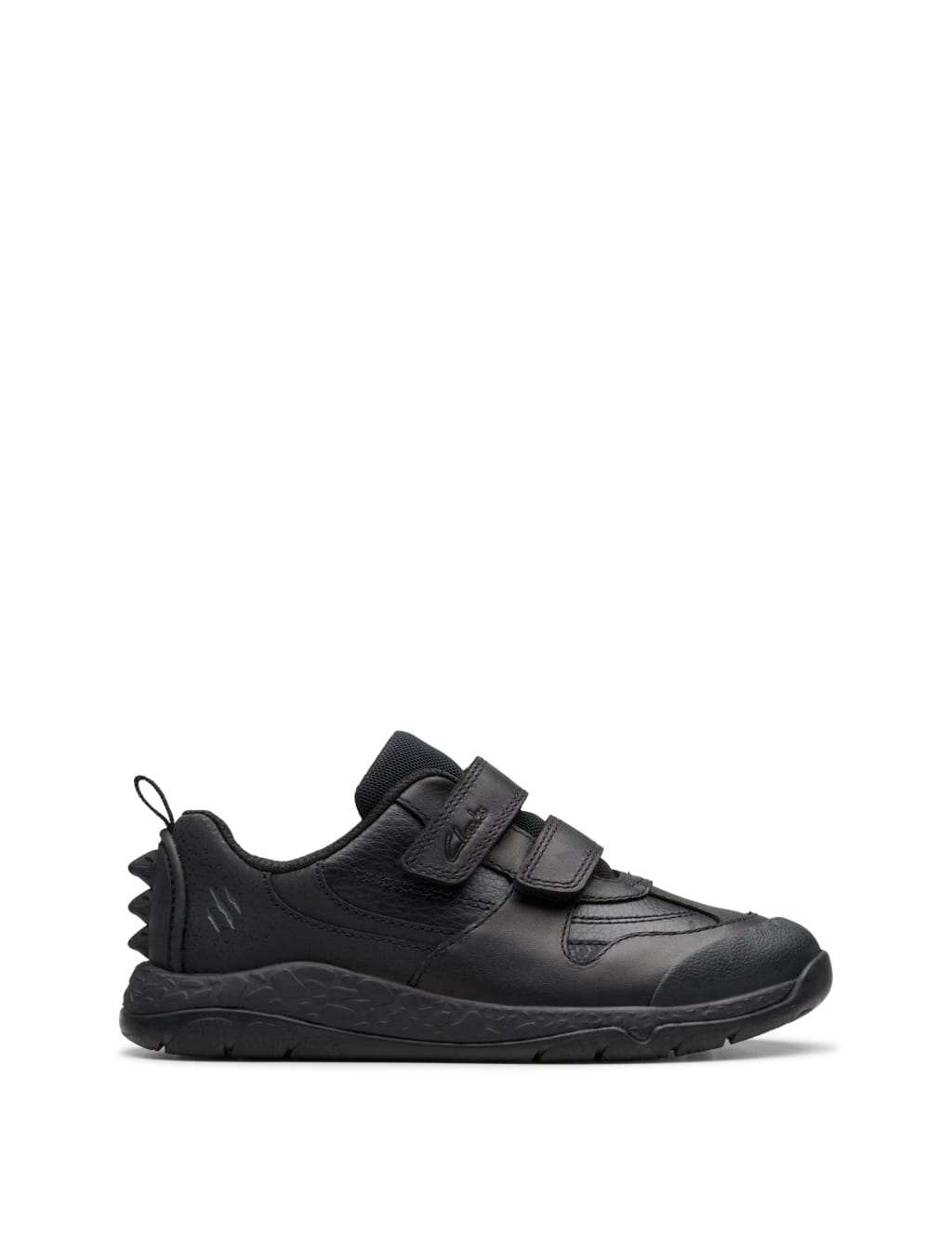 Kids' Leather Riptape Trainers (7 Small - 2.5 Large)
