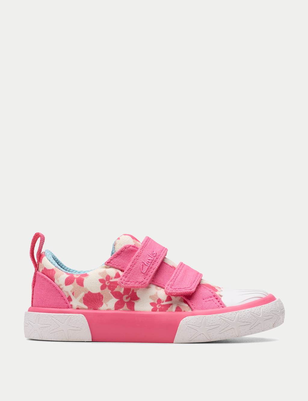 Floral Riptape Trainers (4 Small - 6 1/2 Small)