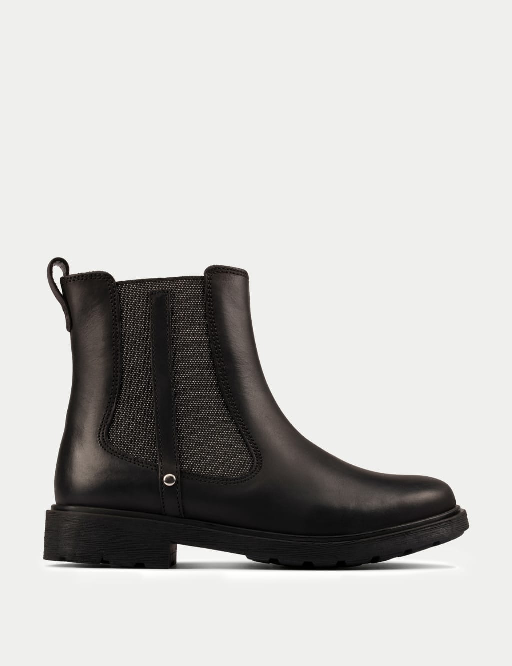 Kids' Leather Glitter Chelsea Boots (10 Small - 12½ Small)
