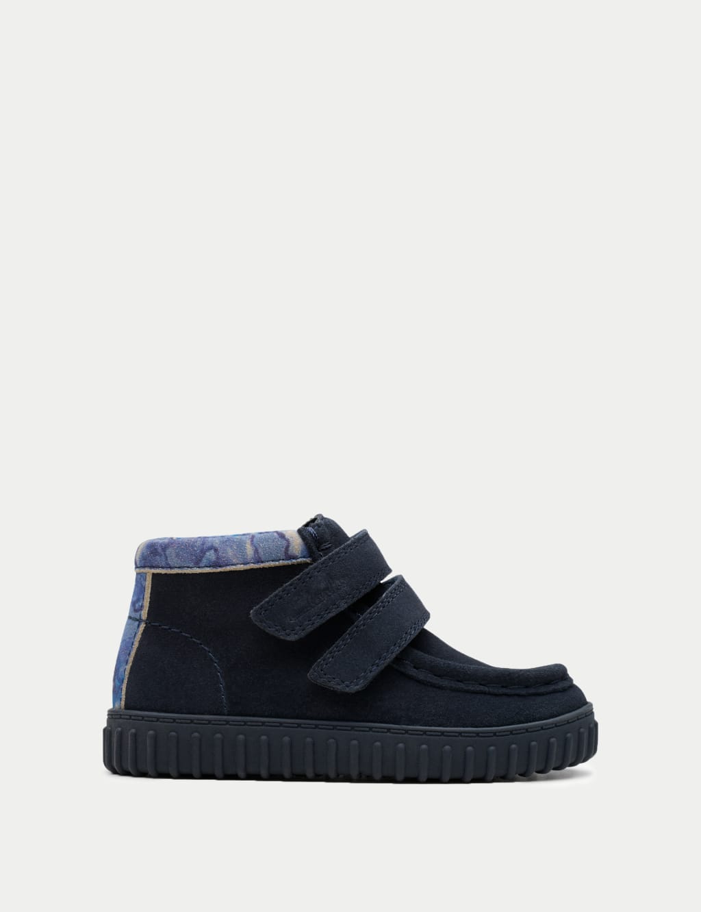 Kids' Suede Riptape Ankle Boots (4 Small - 6½ Small)