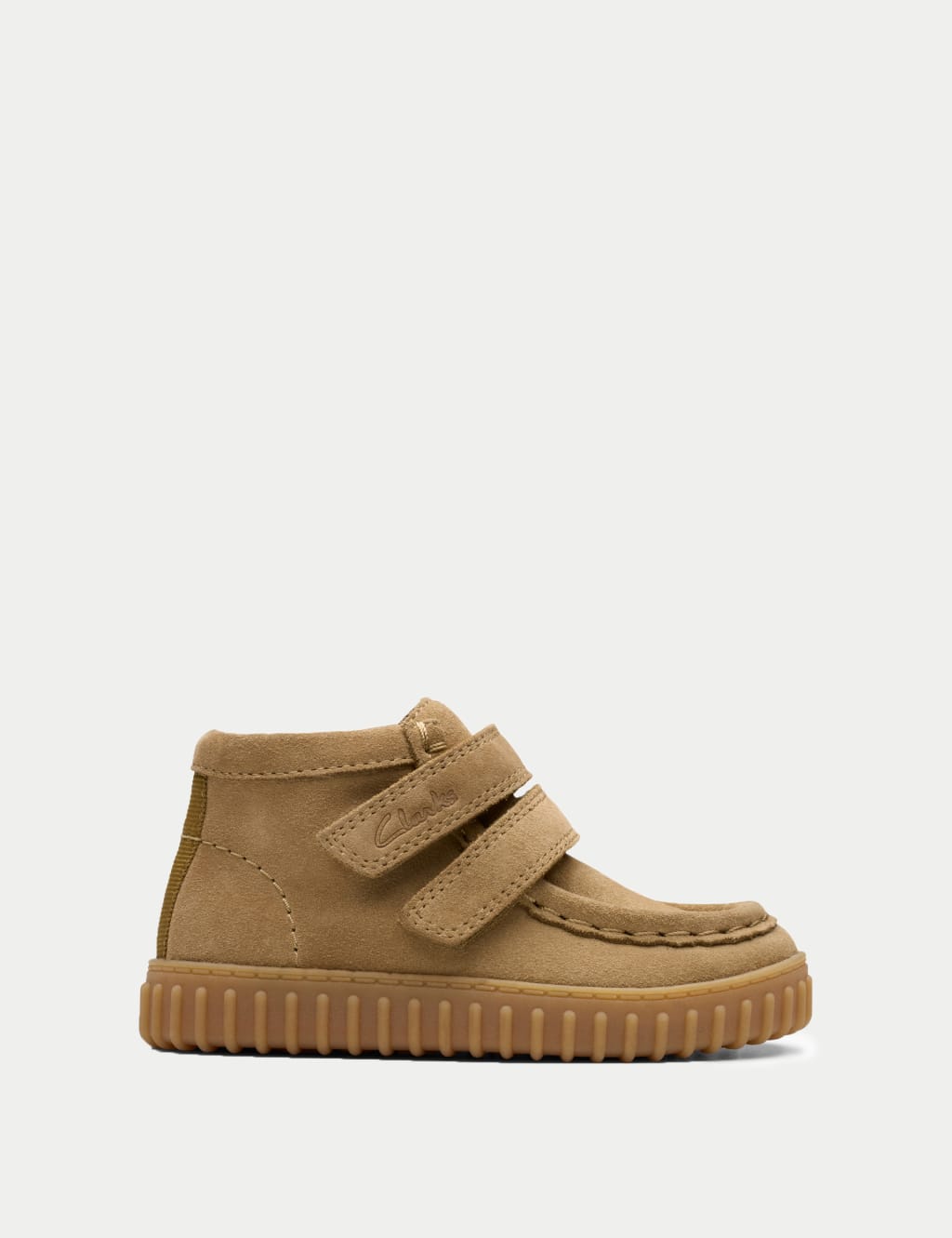 Kids' Suede Riptape Ankle Boots (4 Small - 6½ Small)