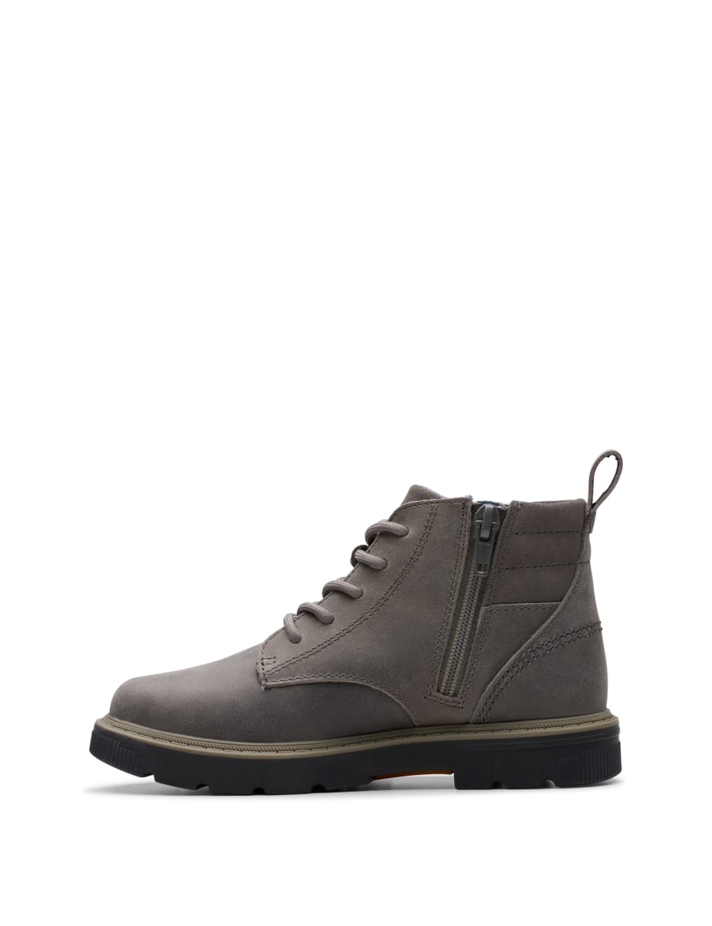 Kids' Leather Ankle Boots (10 Small - 7 Large)