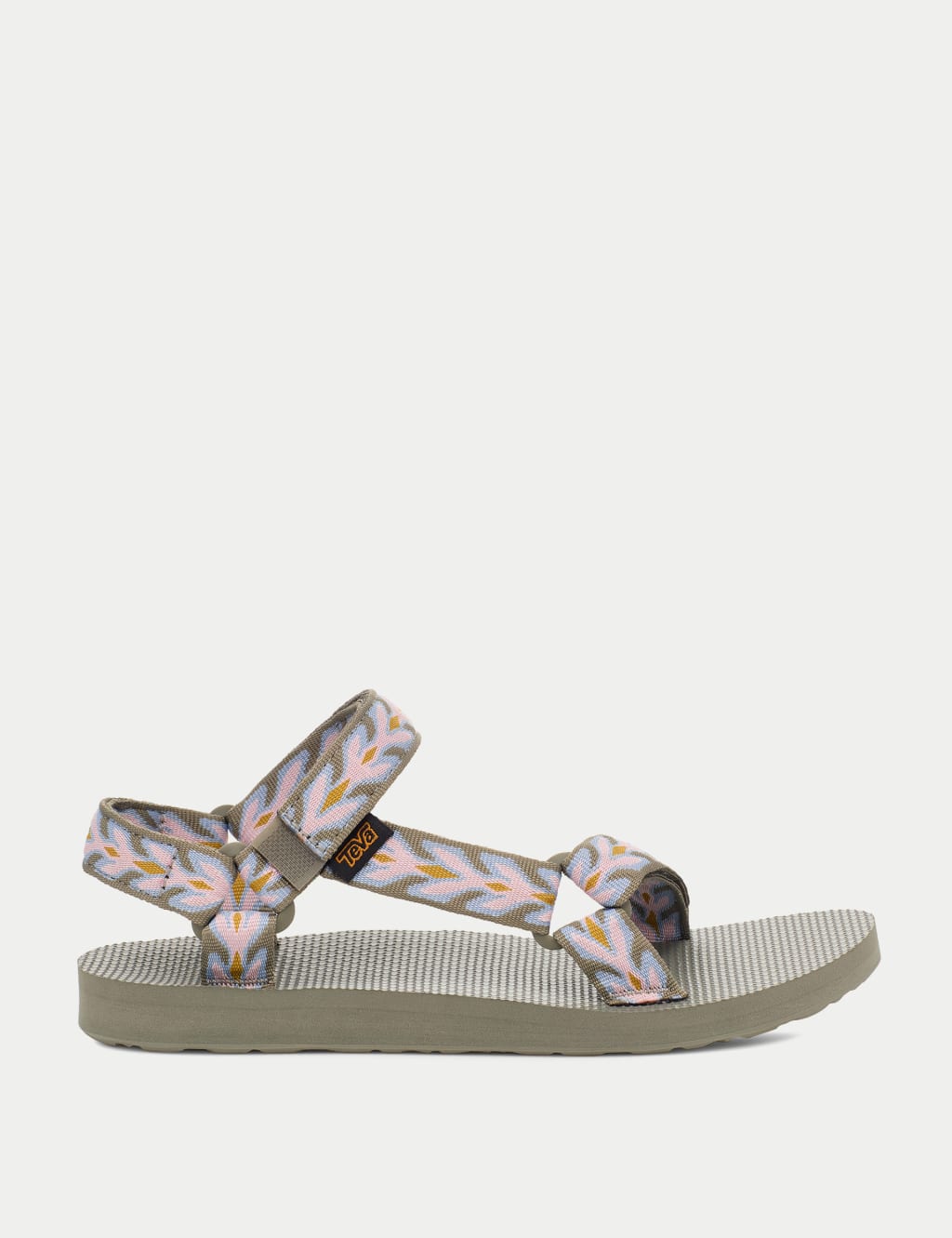 Colorful flat sandals online