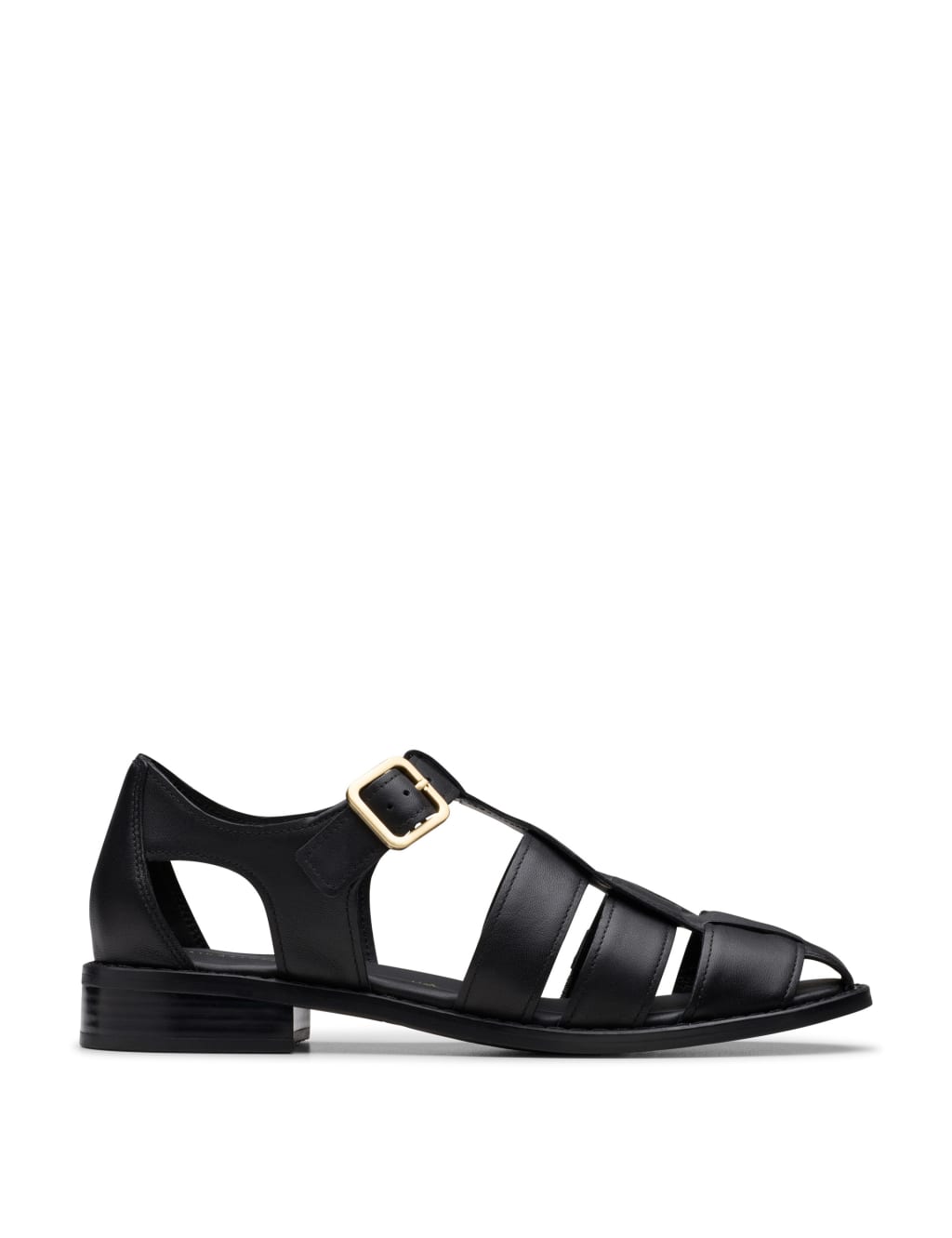 Leather Strappy Fisherman Sandals