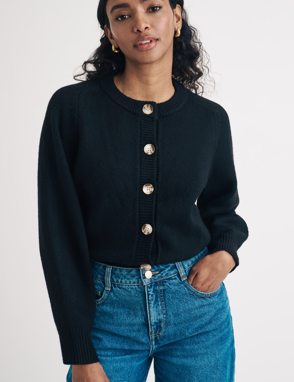M&s black cardigan womens new arrivals