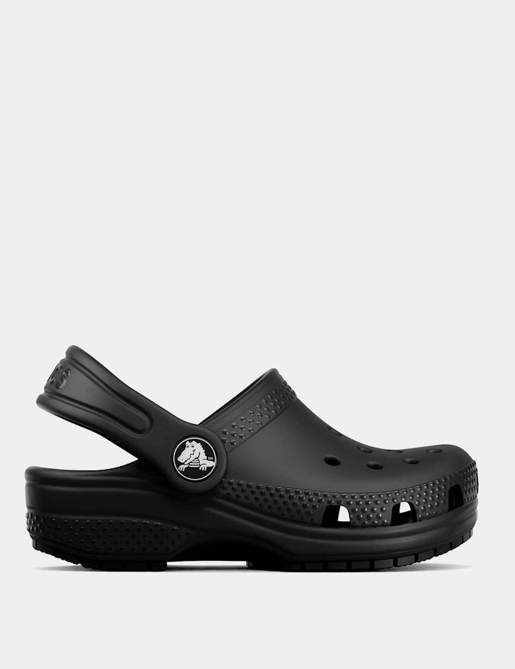 Crocs Kids' Classic Clogs (11 Small - 6 Large) Black