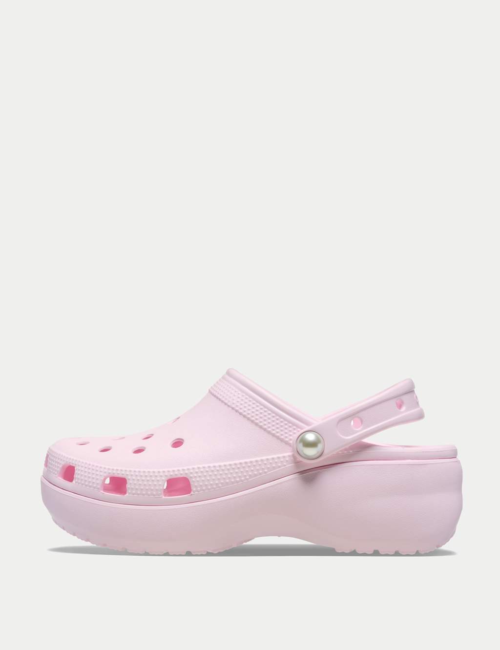 Pearl Ankle Strap Platform Clogs