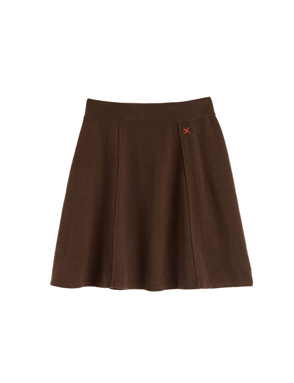 Brown skirt for ladies top