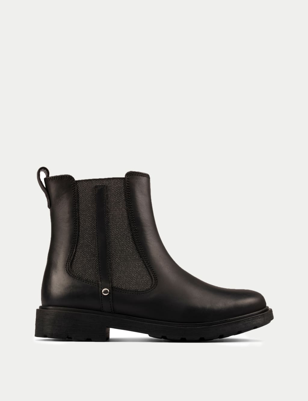Kids' Leather Glitter Chelsea Boots (1 Small - 13½ Small)