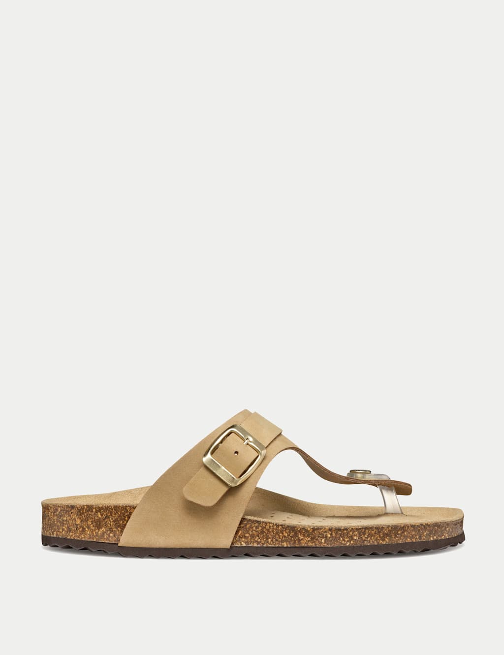 Leather Flat Sliders