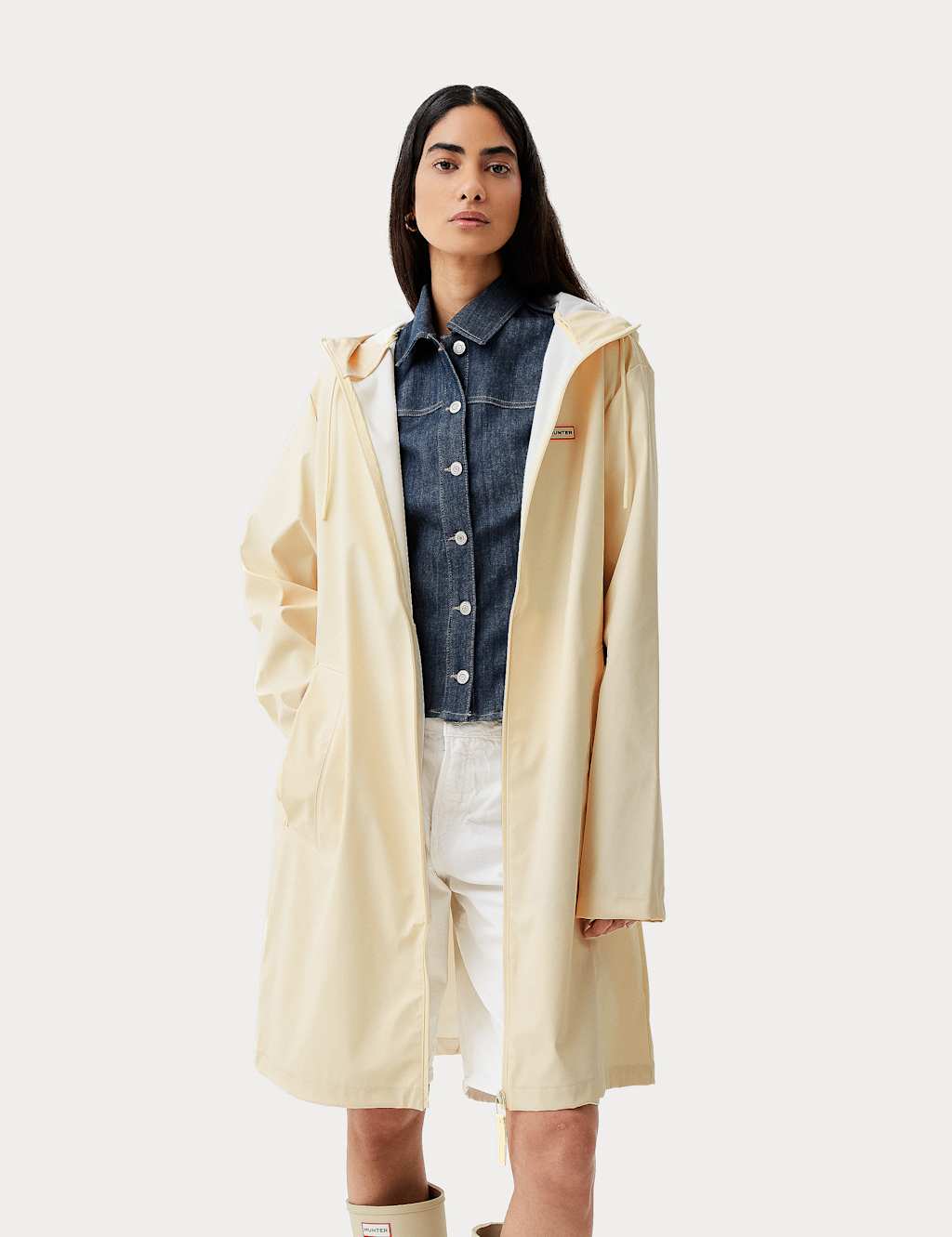 Hooded Raincoat