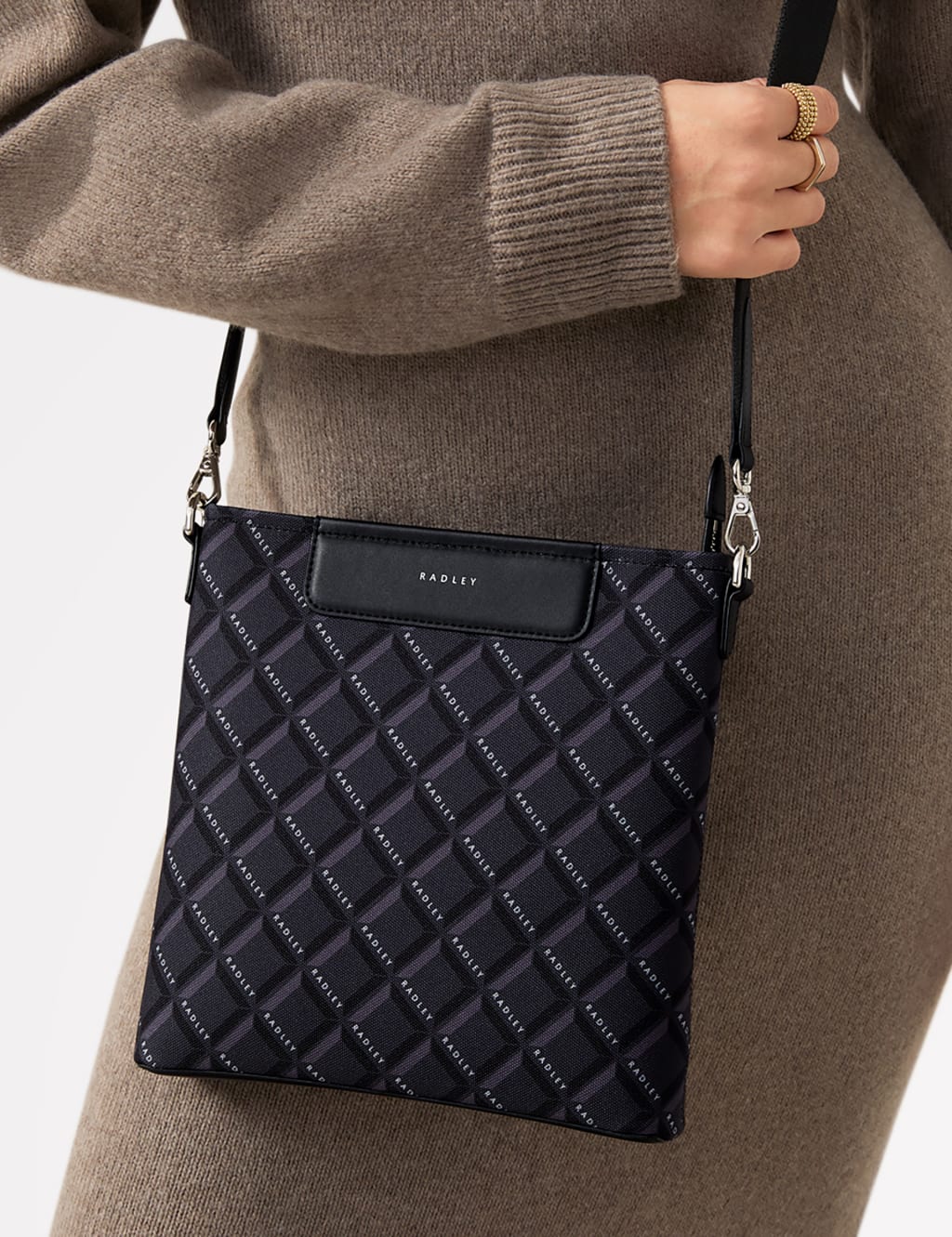 Geometric Cross Body Bag