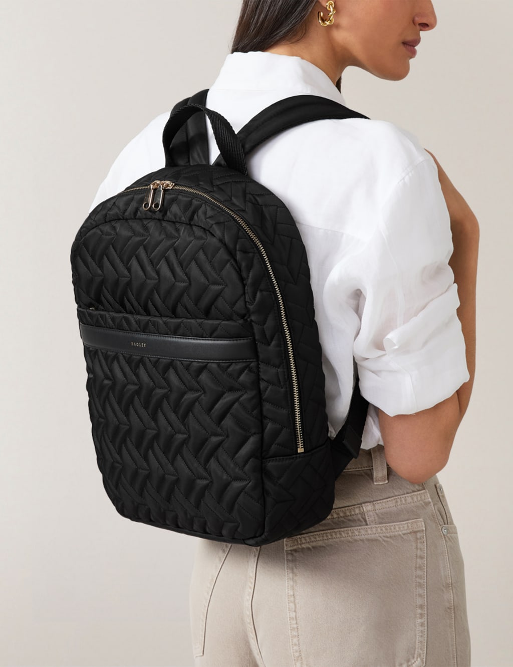 Holland Park Quilted Backpack