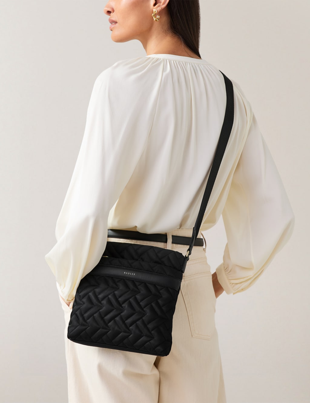 Holland Park Quilted Cross Body Bag