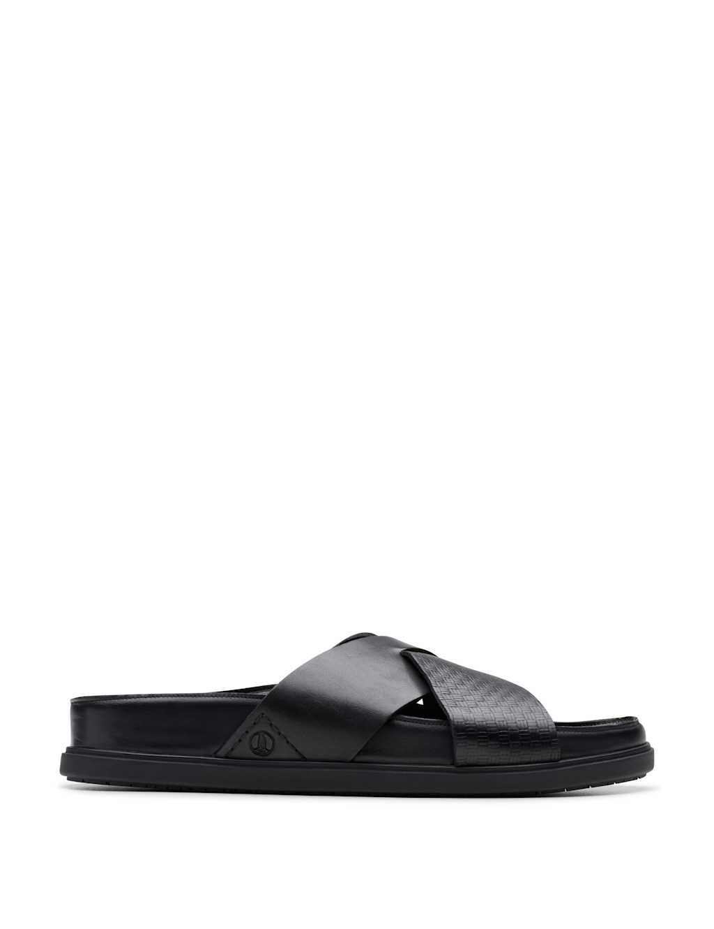 Leather Crossover Sliders