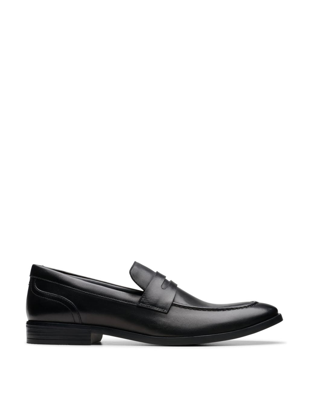 Leather Slip-On Brogues
