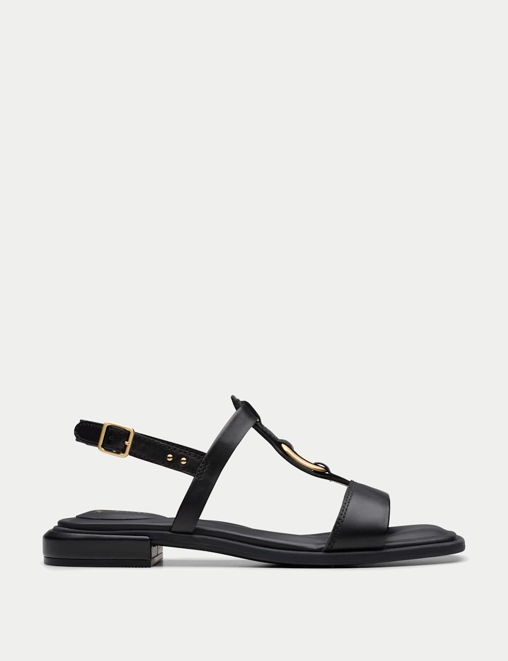 Leather Ankle Strap Sandals