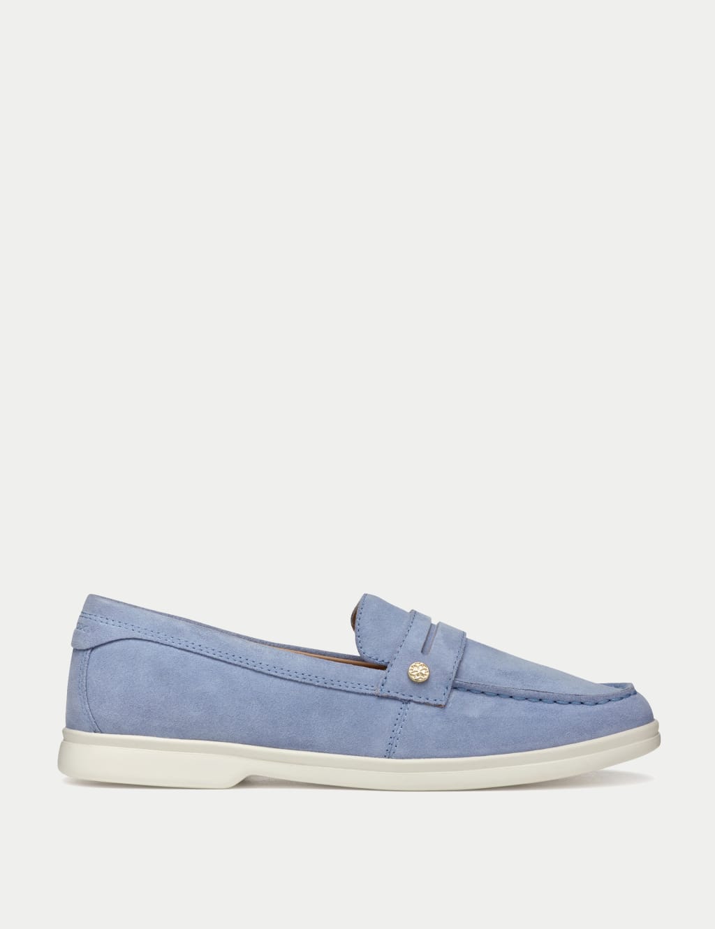 Suede Platform Loafers