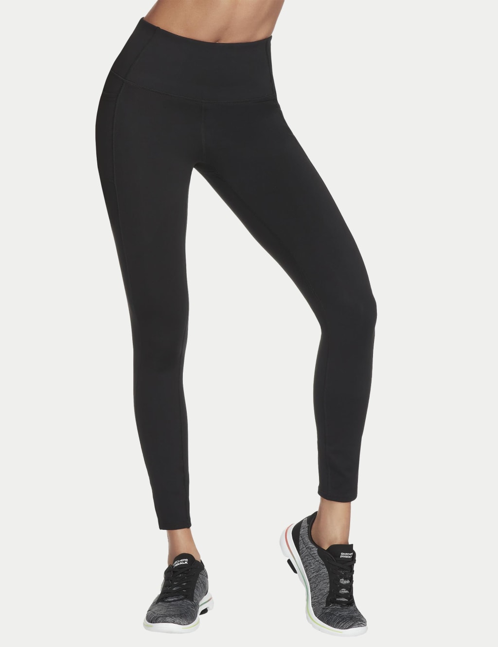 Skechers Women's Goflex High Waisted Leggings - M - Black, Fuchsia,Navy,Black,Charcoal