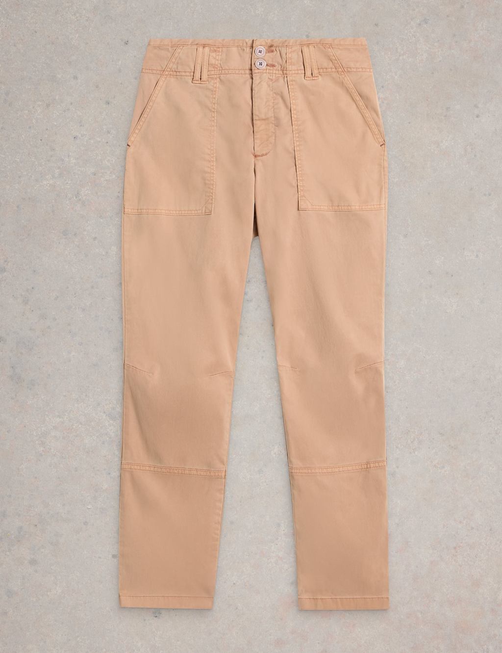 Lyocell Rich Cropped Trousers