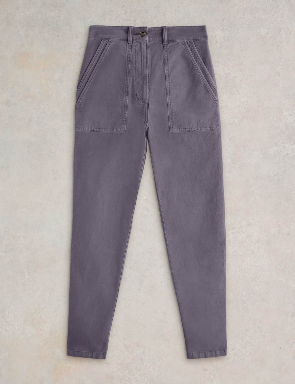 Cotton Rich Chinos with Linen