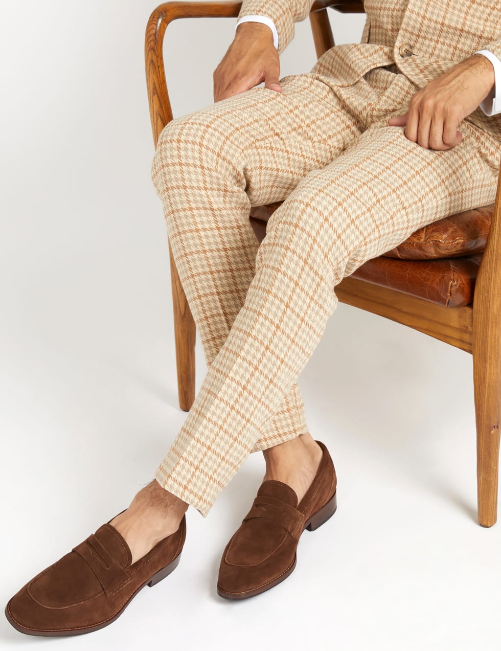 Suede Slip-On Loafers