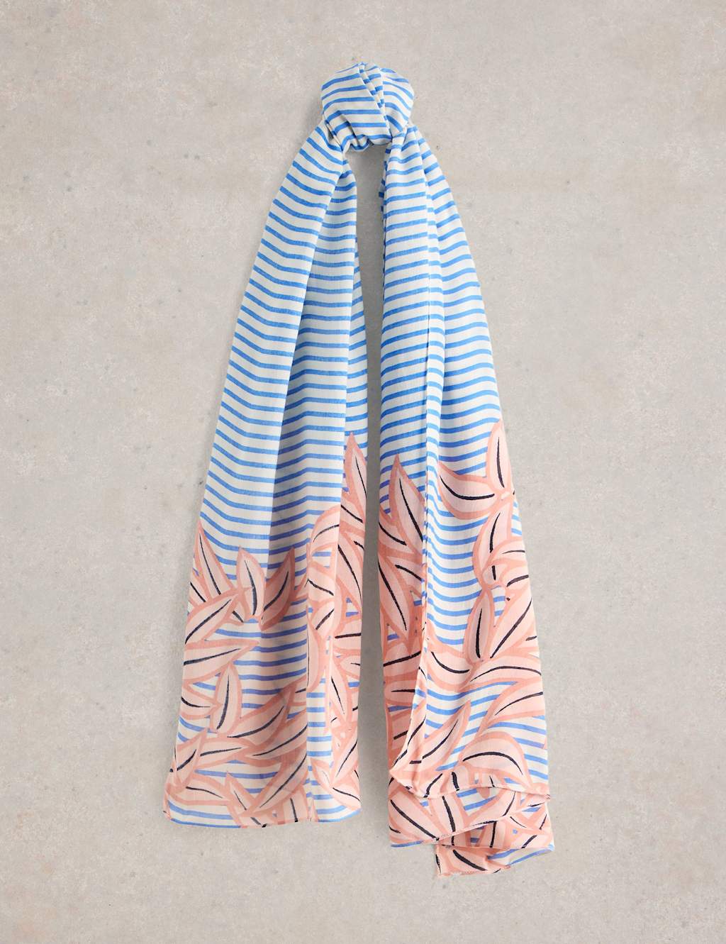 Leaf Print Scarf