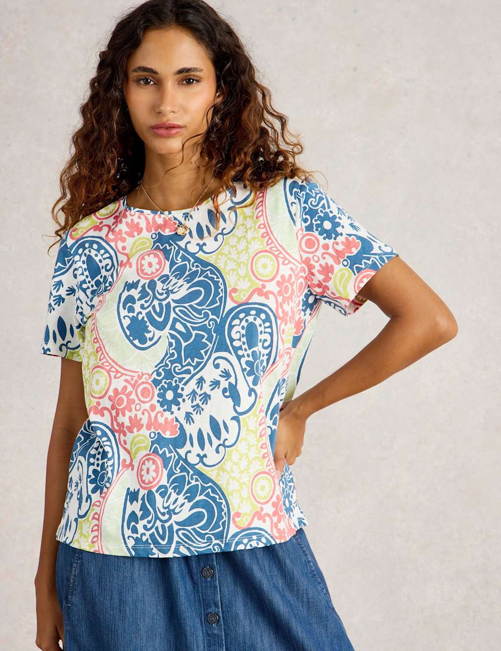 Pure Cotton Printed T-Shirt