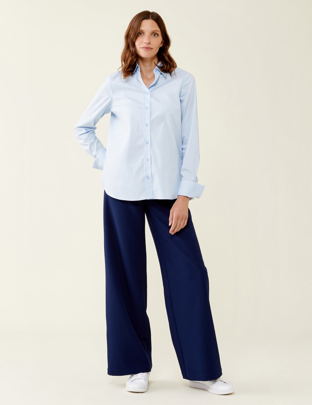 Cotton Rich Collared Shirt