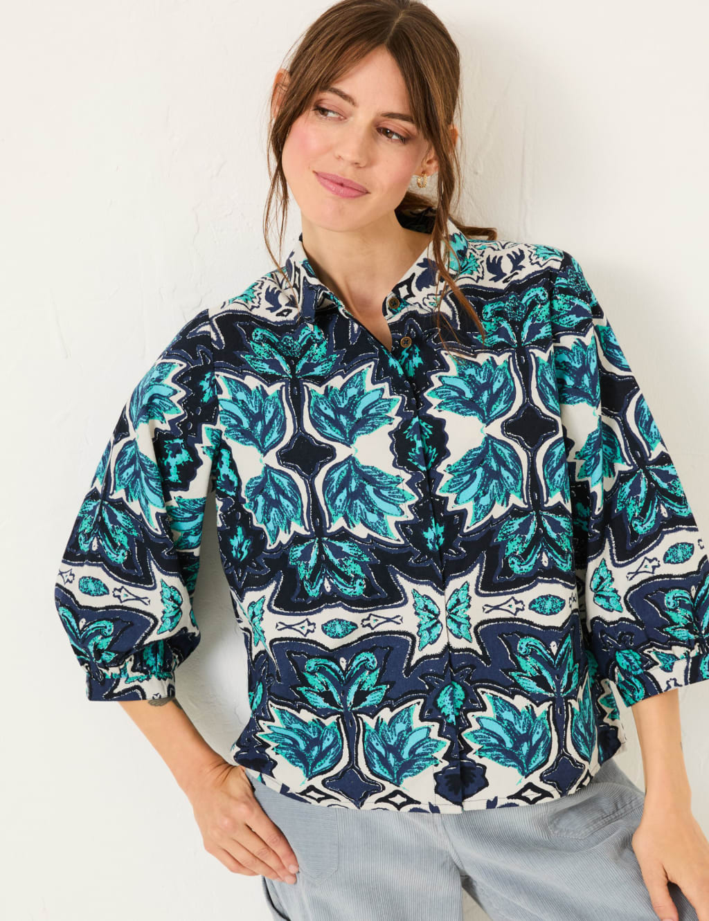 Pure Cotton Printed Shirt