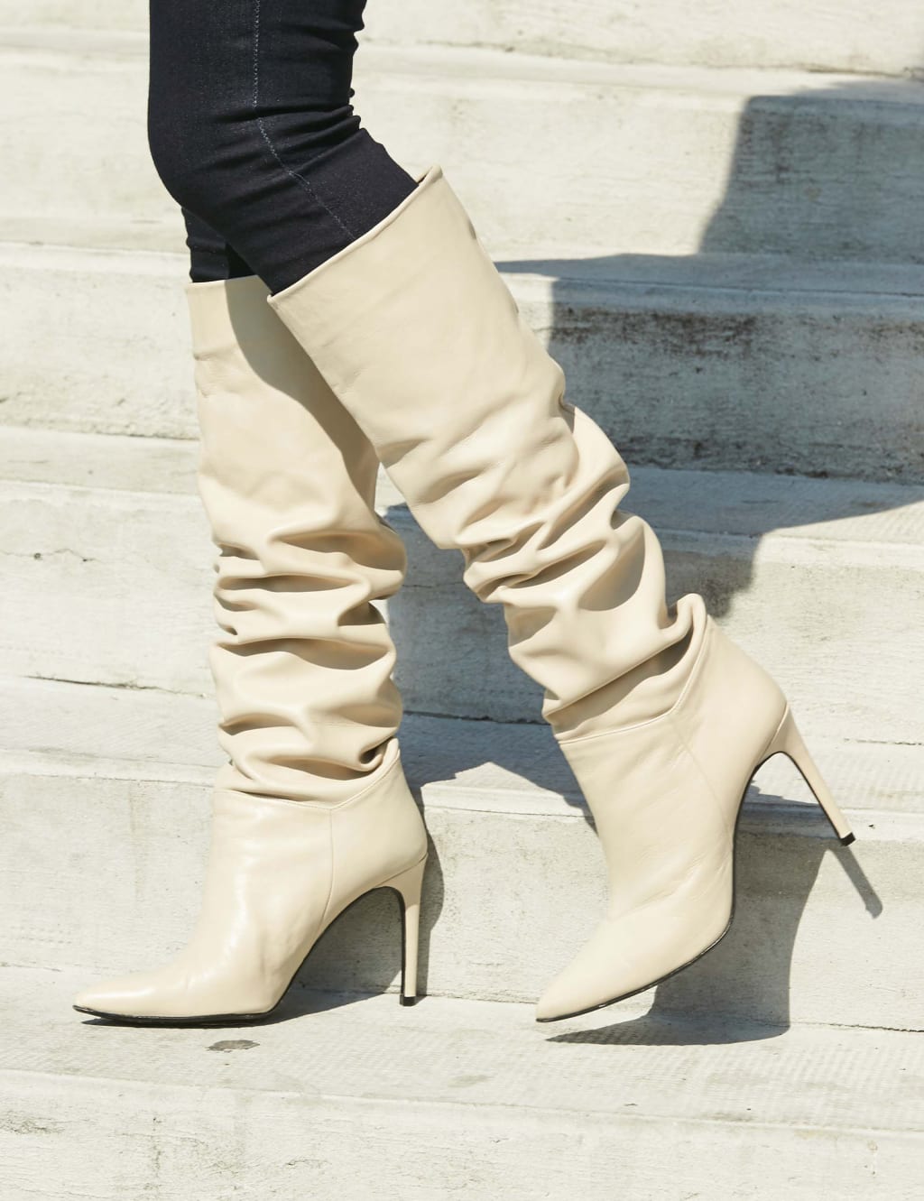Women s Cream Boots at M S