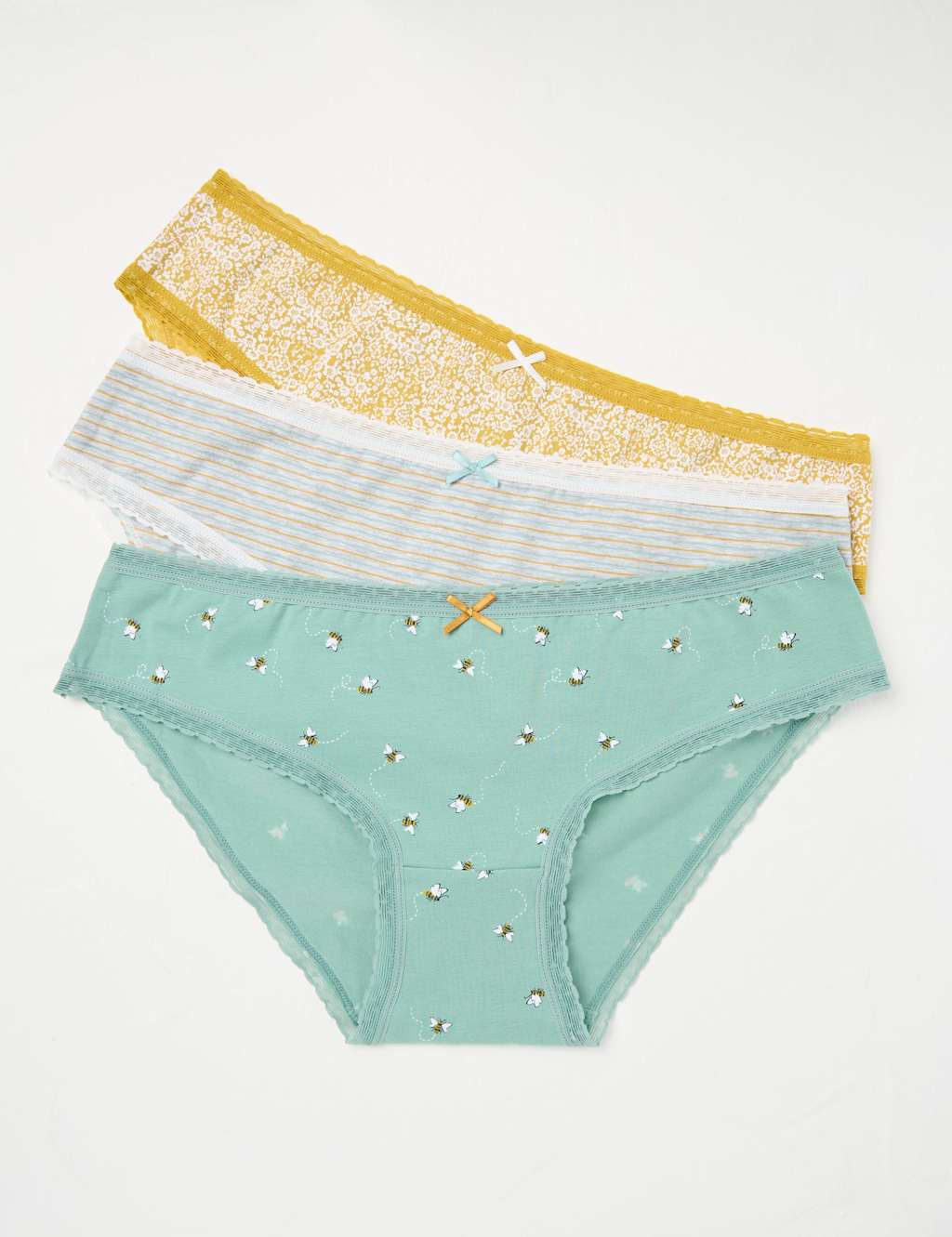 3pk Cotton Rich Printed Briefs