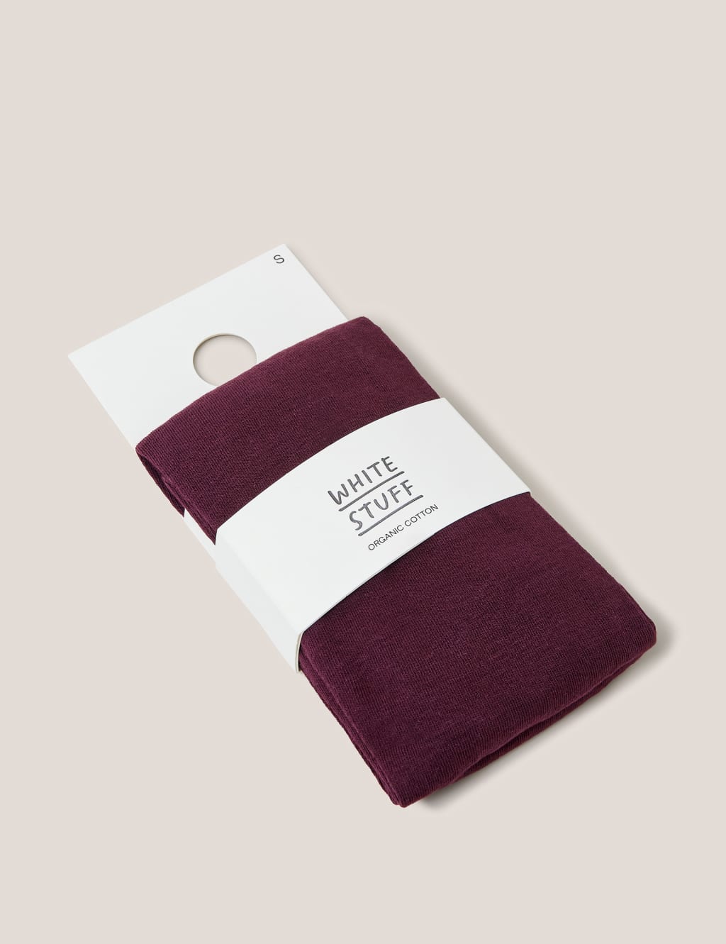 White Stuff Women's 60 Denier Cotton Rich Opaque Tights - M - Purple, Black,Grey,Purple,Teal,Navy