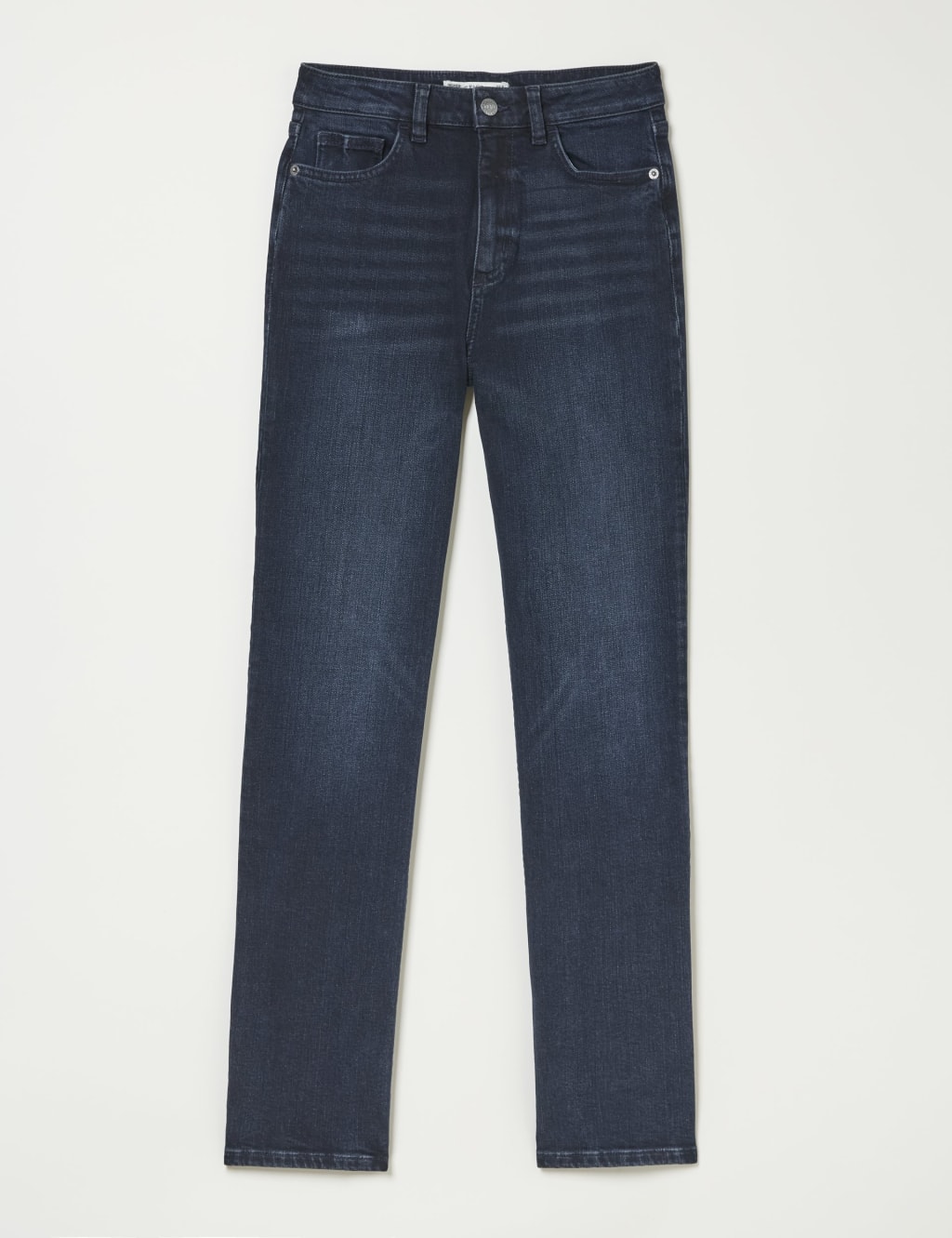 High Waisted Straight Leg Jeans