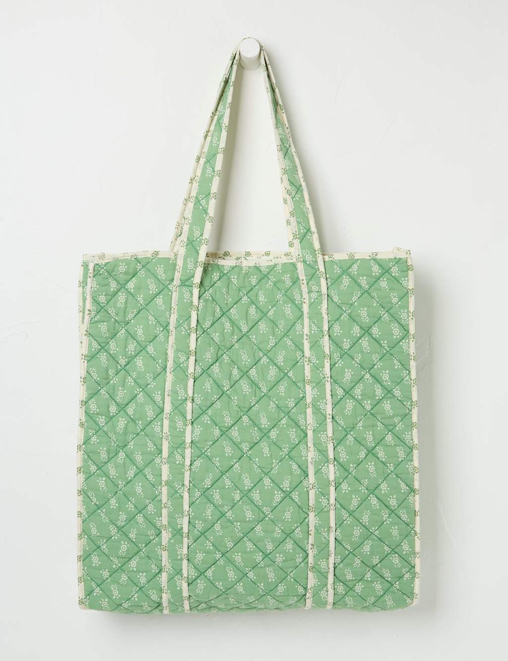 Pure Cotton Quilted Shopper