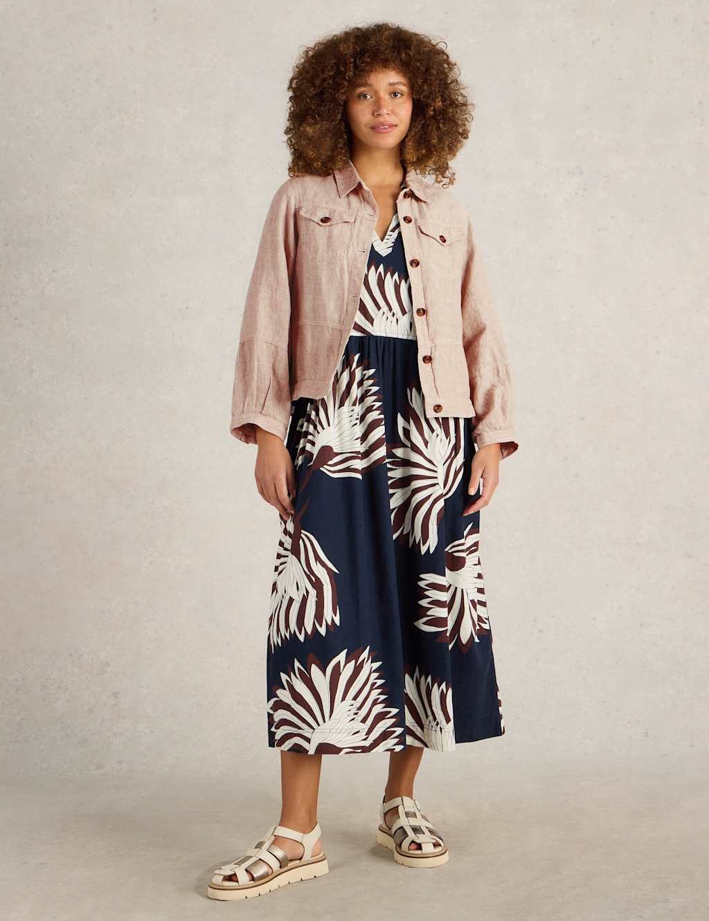 Pure Linen Lightweight Jacket