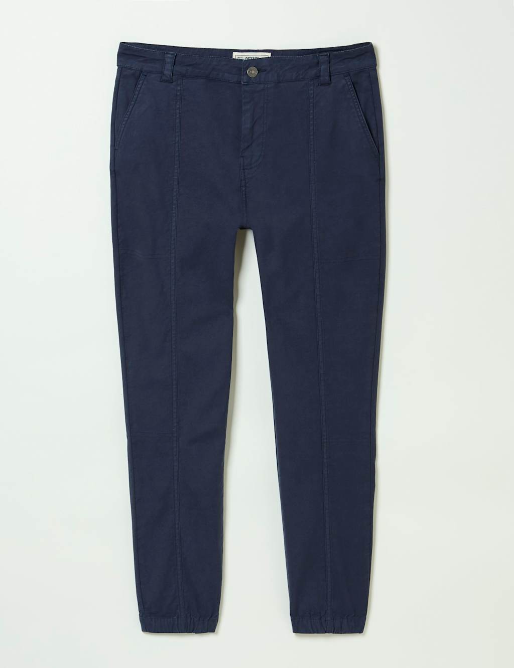 Cotton Rich Ankle Grazer Cargo Trousers