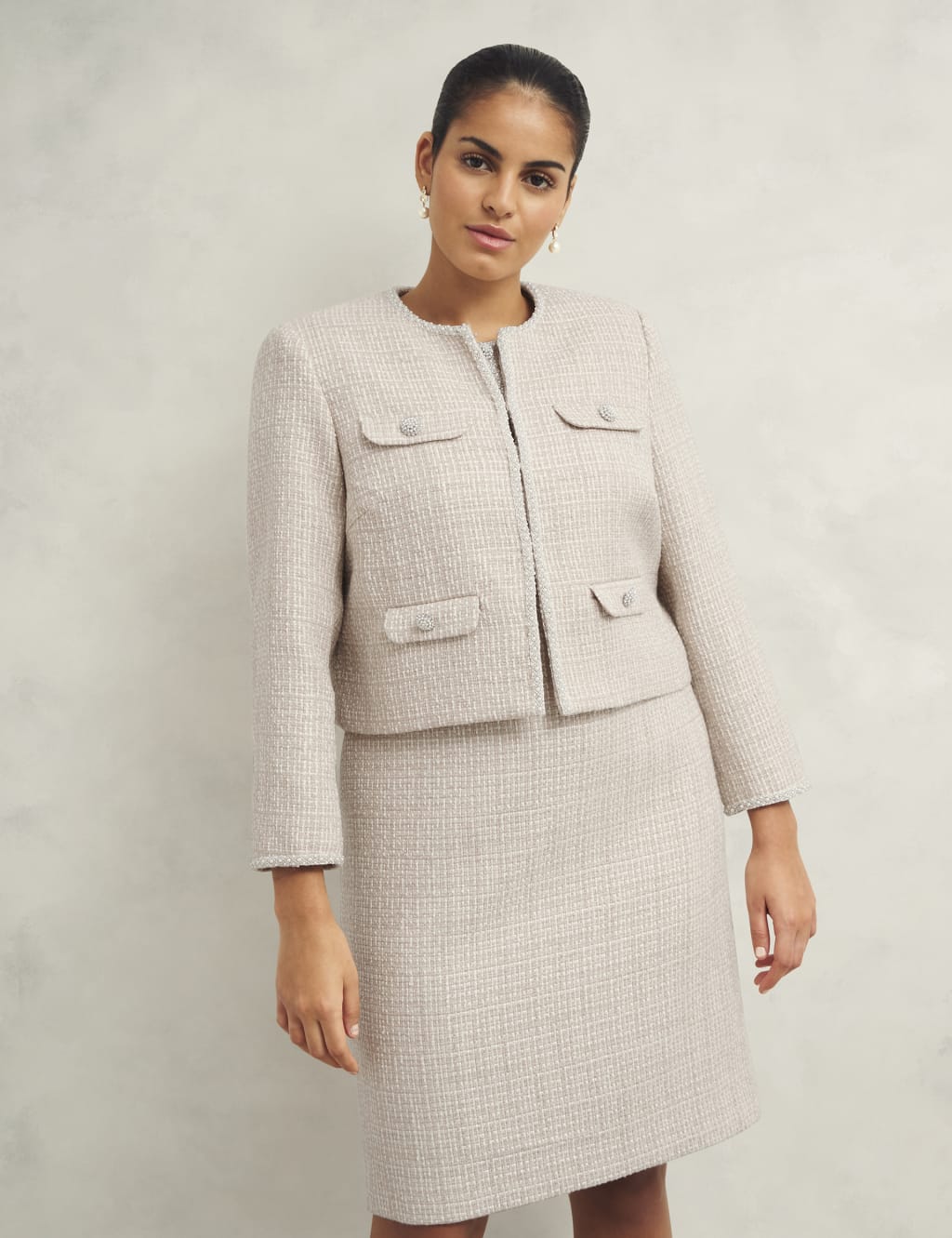 Tweed Short Jacket