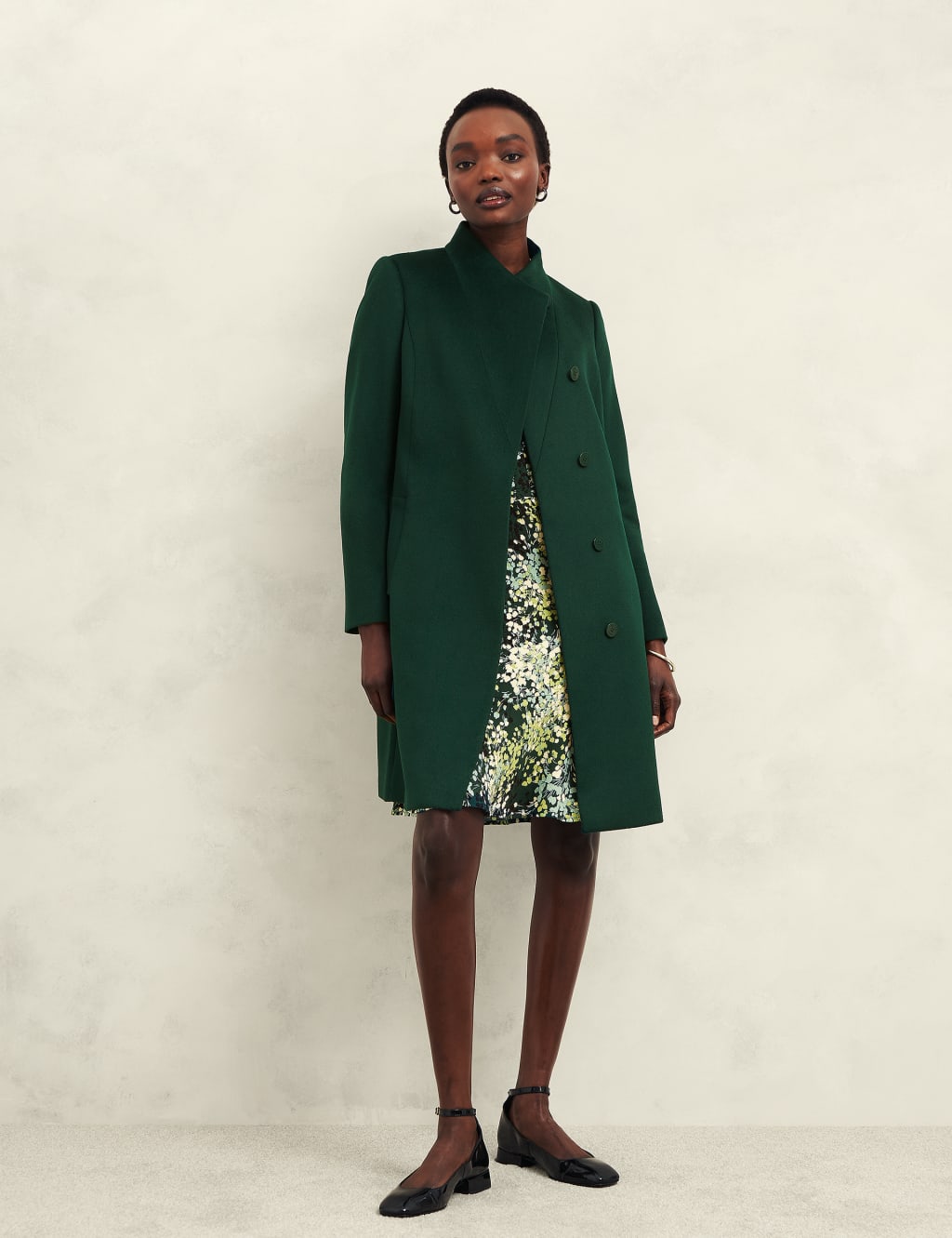 M&s green coat shop