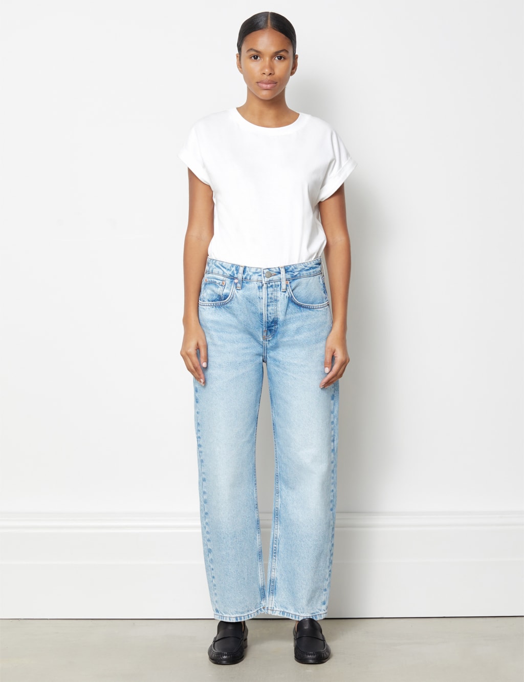 Boyfriend Mid Rise Jeans