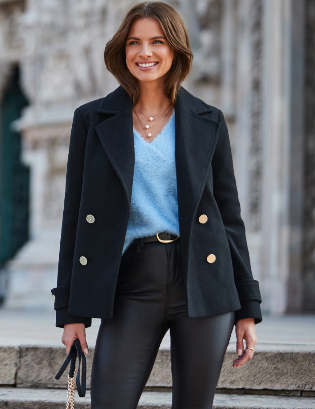 Women's plus size peacoat with hood new arrivals