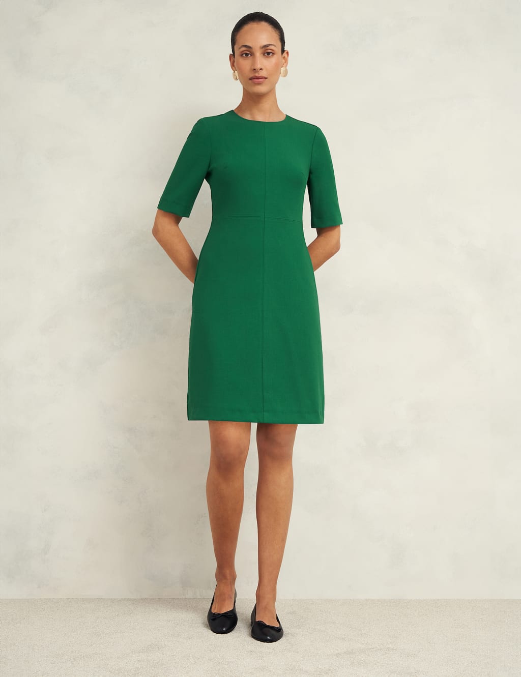 Swing Pleated Dress UK