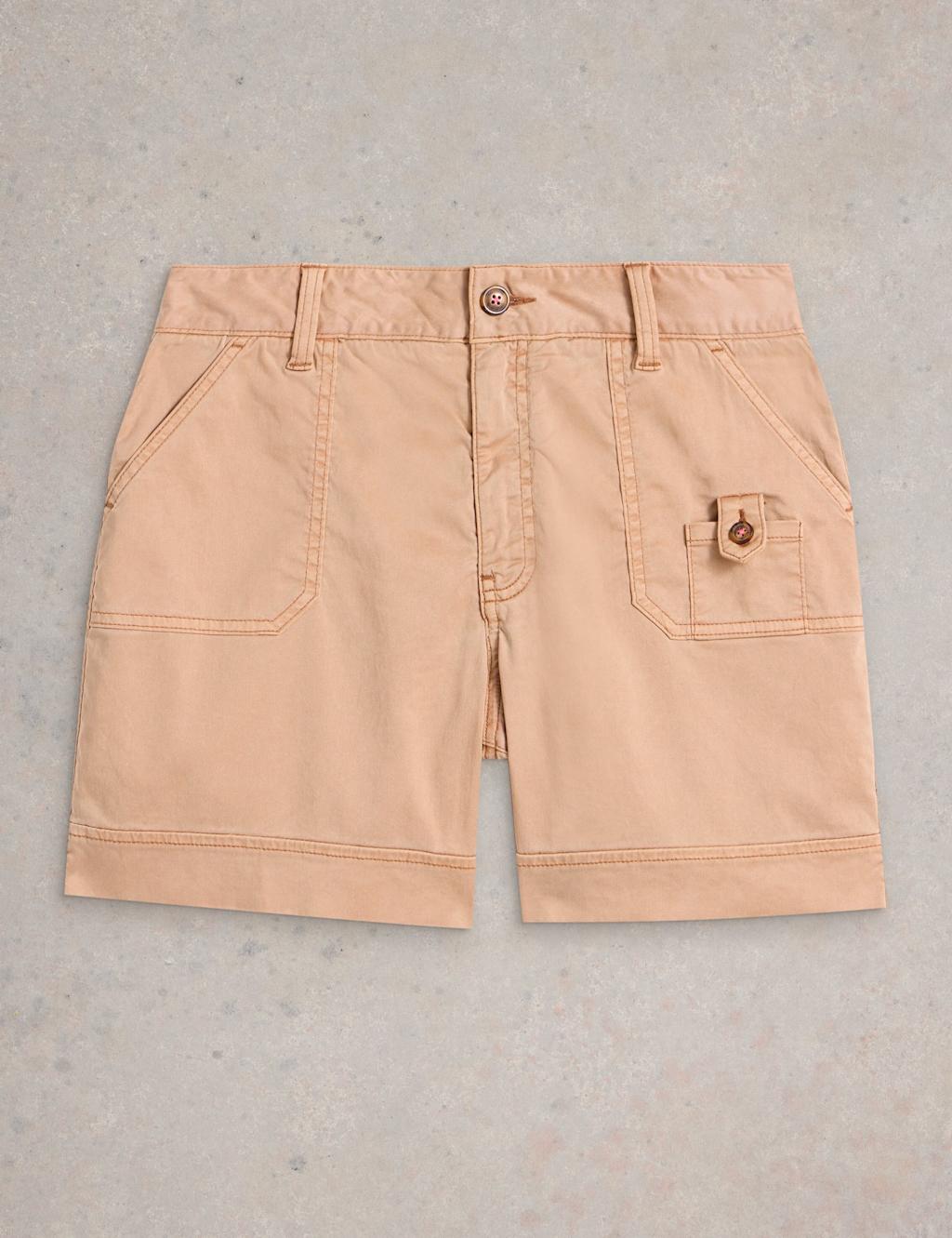 Lyocell Rich Combat Cargo Shorts