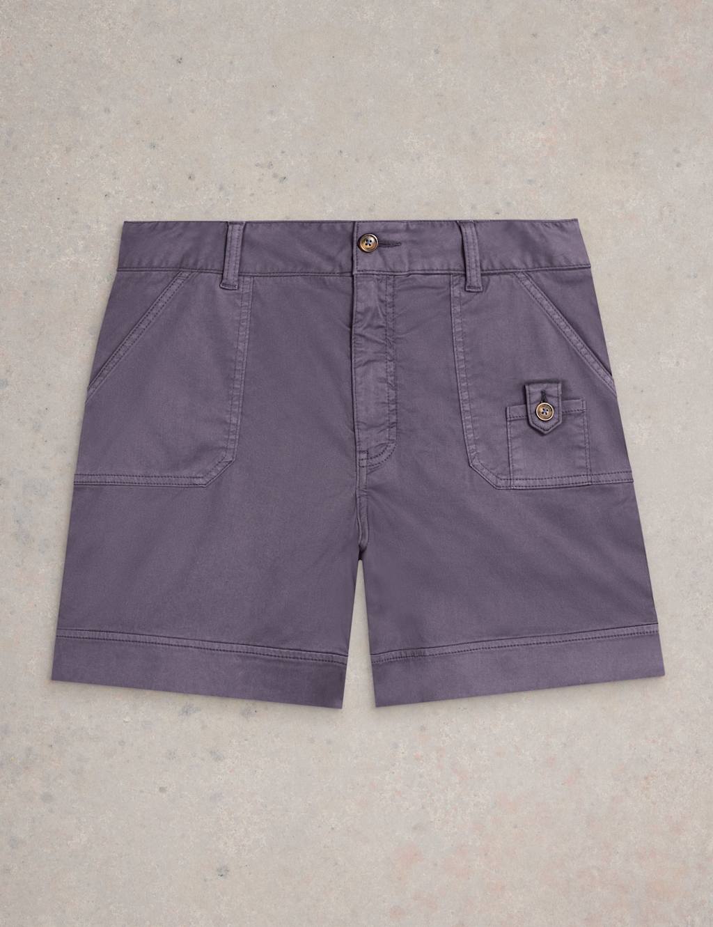 Lyocell Rich Cargo Shorts