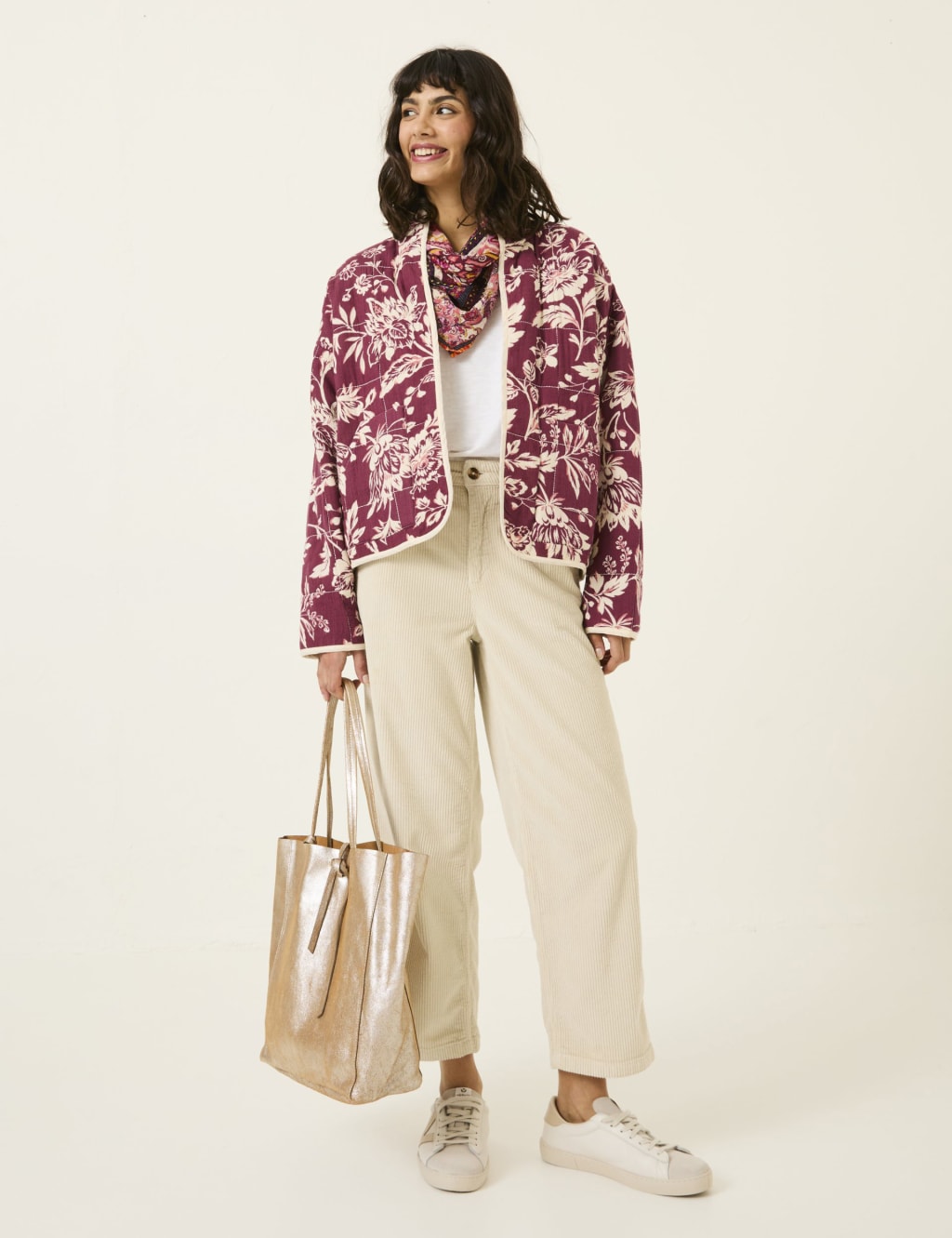 Floral Quilted Jacket