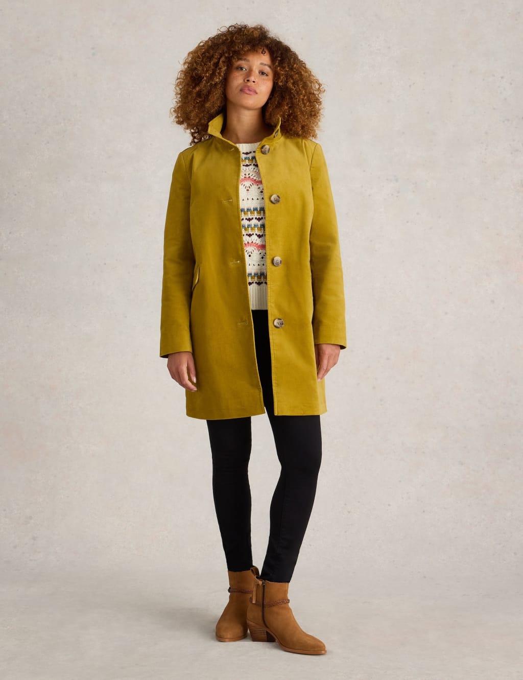 Women s Yellow Coats Jackets at M S