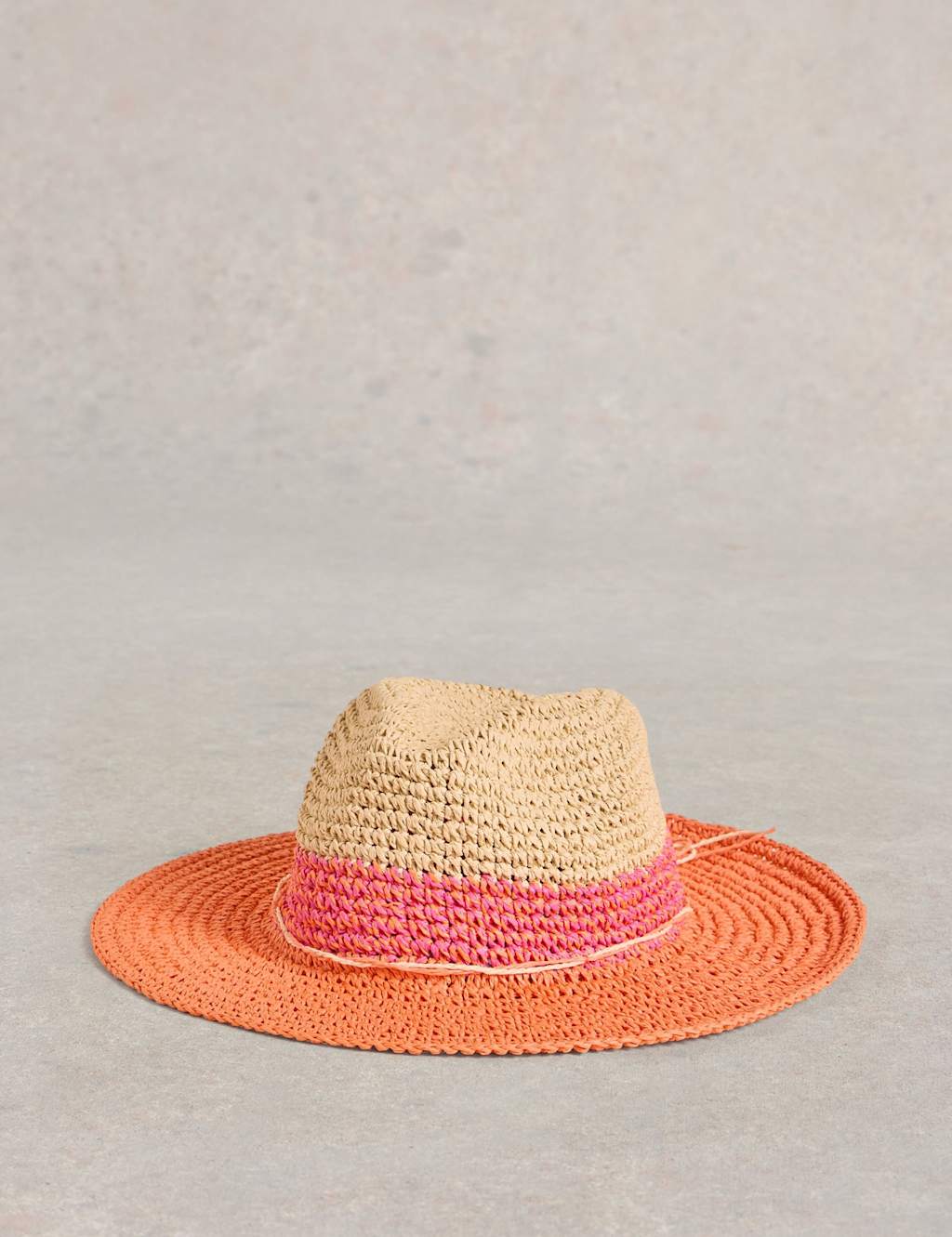 Straw Fedora Hat