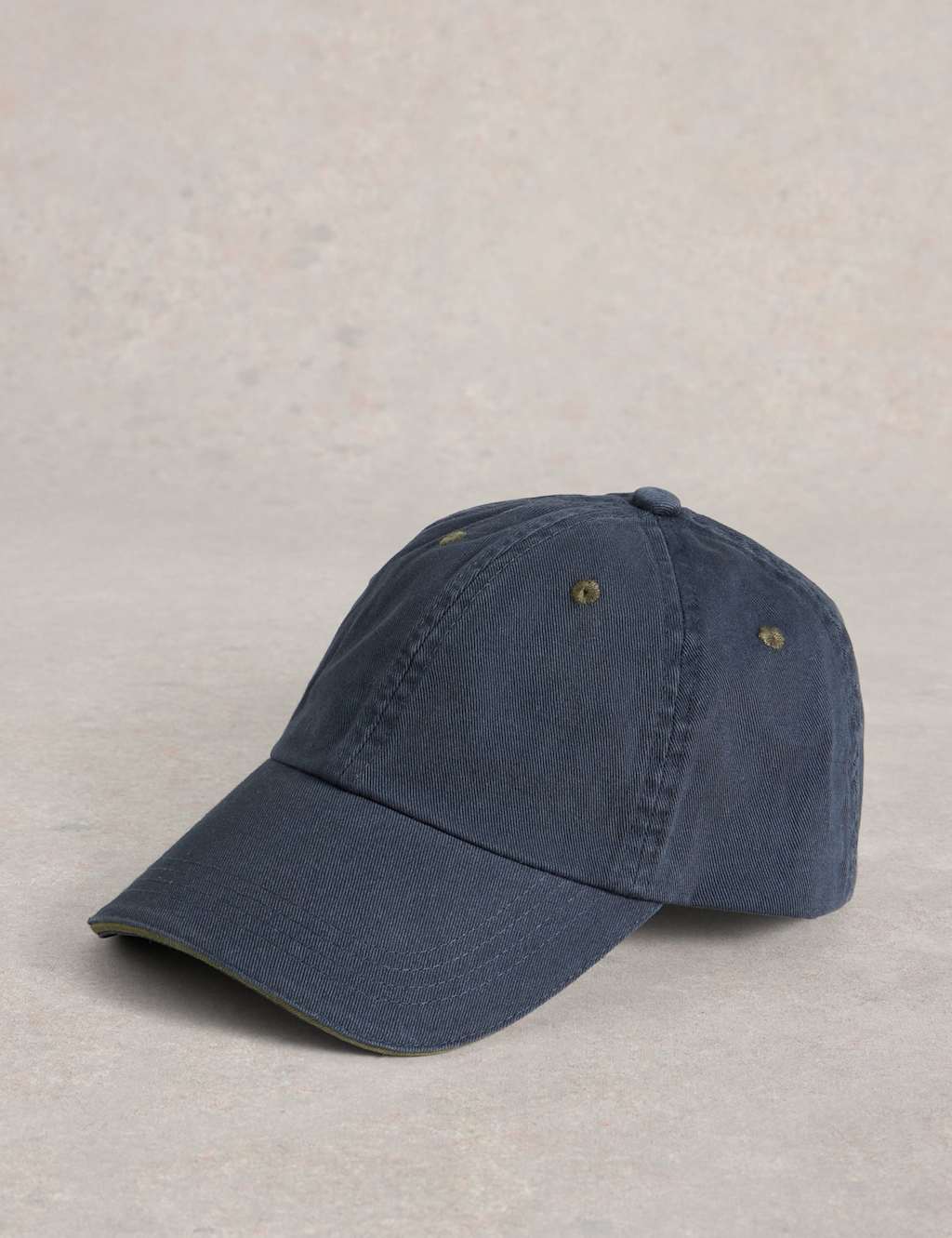 White Stuff Women's Pure Cotton Baseball Cap - Navy - Available at M&S