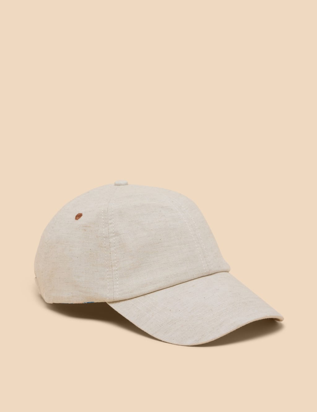 White Stuff Women's Pure Linen Baseball Cap - Natural, Natural