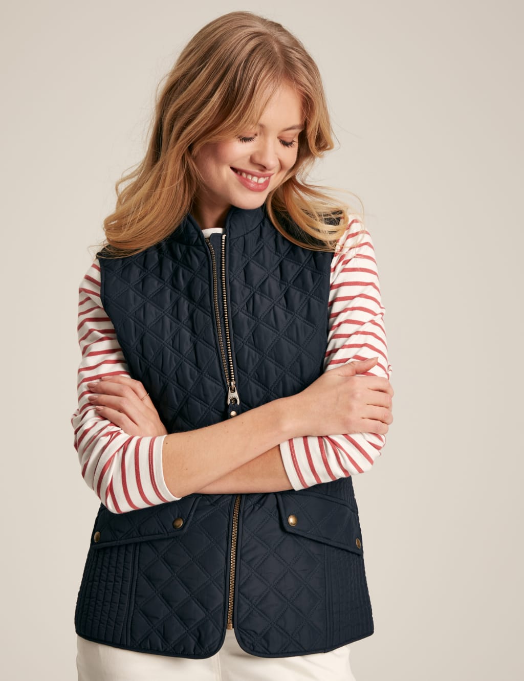 Textured Quilted Gilet